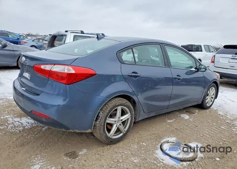 2014 Kia Forte Lx из США, поврежденный, VIN KNAFX4A66E5133840